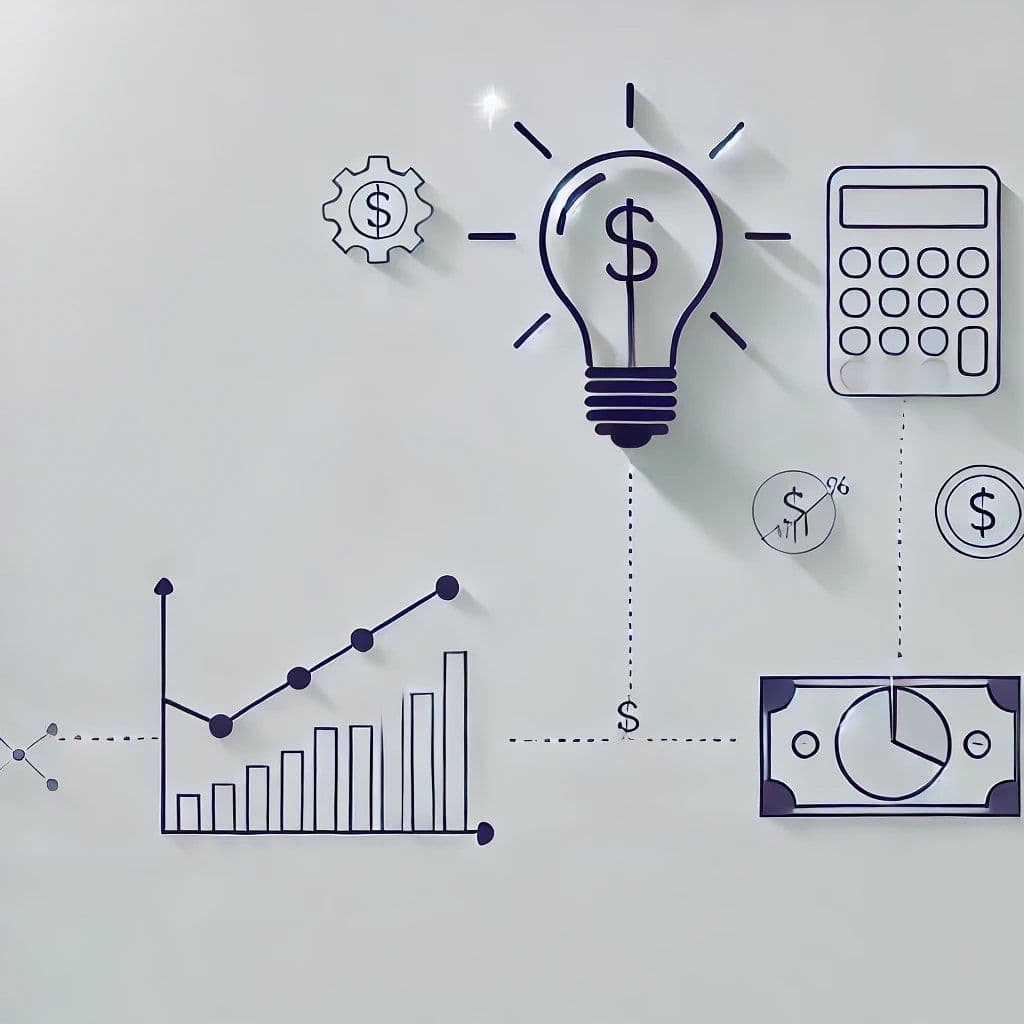 Abstract image representing financial growth
